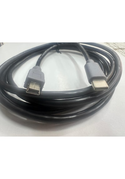 0.5 Metre Typec Mini Usb Kablo Yarım Metre Typec 5 Pin Kablo