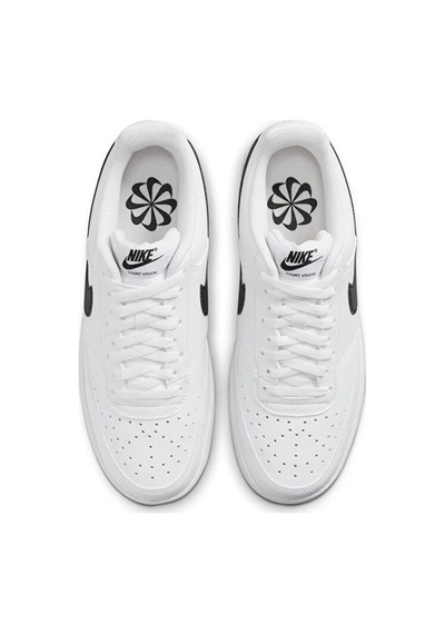 Nike Court Vision Lo Nn Kadın Sneaker Ayakkabı Beyaz Siyah