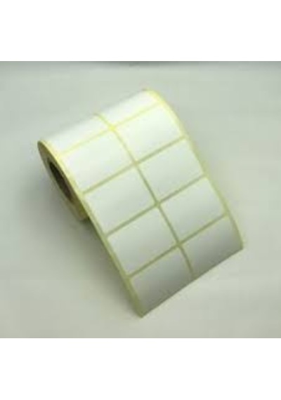 30X15 Barkod Etiketi Eko Termal  1 Adet2000 Sarım 30x15 Yan