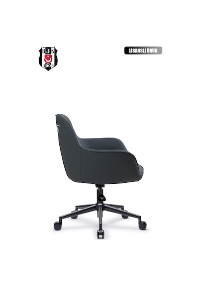 Fanchair X Beşiktaş Icon Gri Çalışma Koltuğu-40