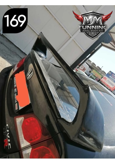 Mm Tunning Honda Fd6 Bagaj Üstü Yüksek Spoiler