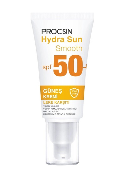 Procsin Hydra Sun Smooth Yoğun Nemlendirici ve Yatıştırıcı Leke Karşıtı Güneş Kremi SPF50+ 50 ML