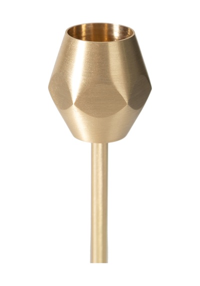 Mudo Home Hexa Pirinç Mumluk Küçük Boy 17cm Diğer