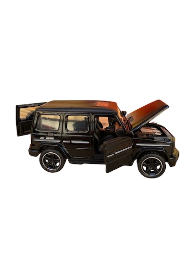 1:32 Metal Çek Bırak Mercedes G65 Siyah Sesli Ve Işıklı Kapıları Açılan Oyuncak Arazi Aracı