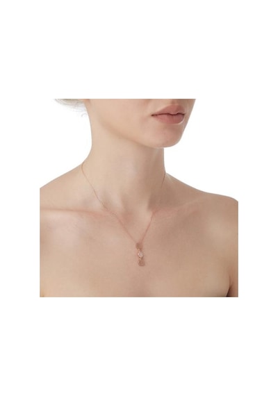 Gülaylar - Altın 14 Ayar Geometrik Kolye N11.30924