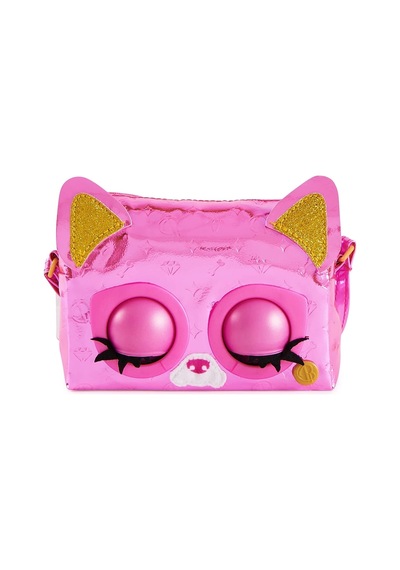 Spinmaster Purse Pets Fransız Bulldog Etkileşimli Göz Parlayan Hayvan Figürlü Çanta Pembe 6065582