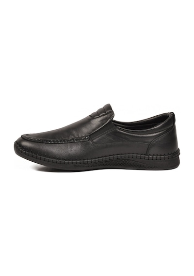Voyager Erkek Siyah Hakiki Deri Hafızalı Rahat Taban Şık Smart Casual Ayakkabı Loafer M741 M