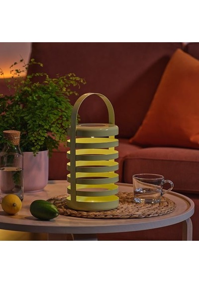 Ikea Solvınden Led'li Dekoratif Aydınlatma, Açık Yeşil, Güneş Enerjili
