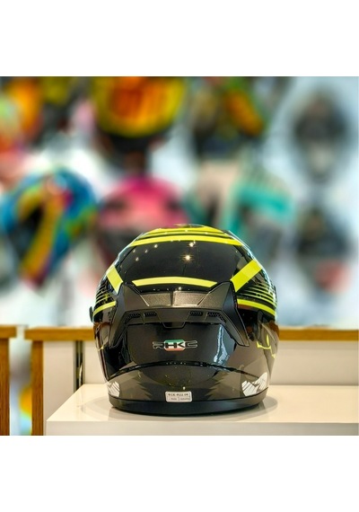Rhkc 528 Çenesiz Vizörlü Yazlık Açık Kask Monkey Sarı - Siyah