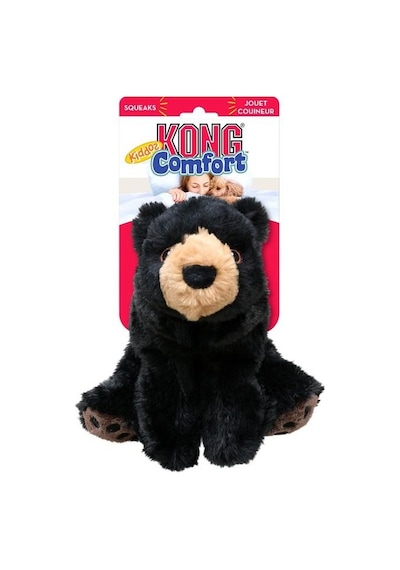 Kong Comfort Kiddos Ayıcık Şeklinde Peluş Köpek Oyuncağı L
