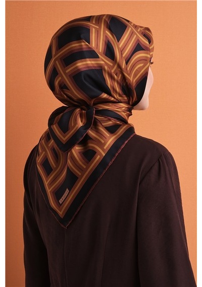 Armine Saf İpek Twill Eşarp 9614d 02 Açık Mavi