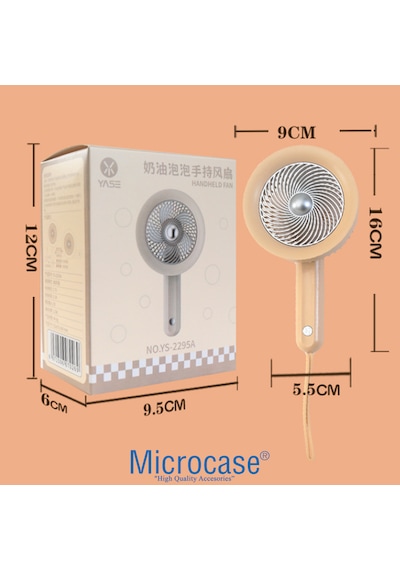 Microcase Fn48 Bilek Askılı Şarj Edilebilir Elde Taşınabilir Mini Fan - Al5300