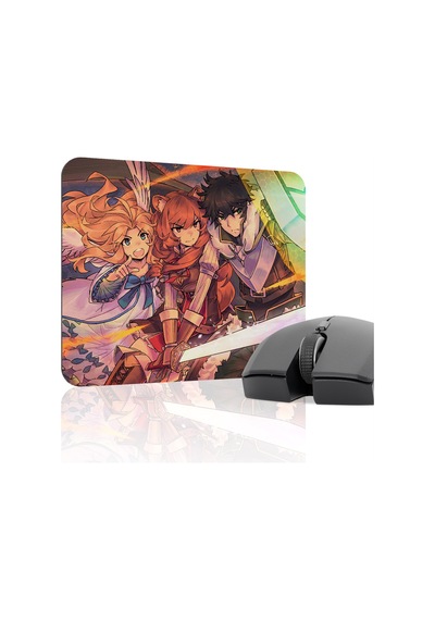 The Rising Of The Shield Hero Dikişli Kauçuk Oyuncu Mousepad V4 - 22x18 Gaming Mouse Pad