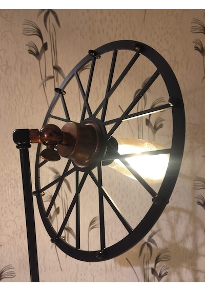 MYLİGHTS RETRO RUSTİK ÜÇLÜ ÜÇ AYAK RUSTİK LAMBADER