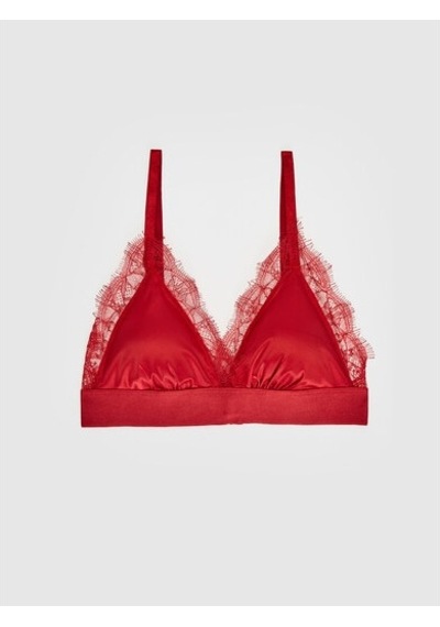 Deep Secret Saten Dantel Detaylı Bralet 001
