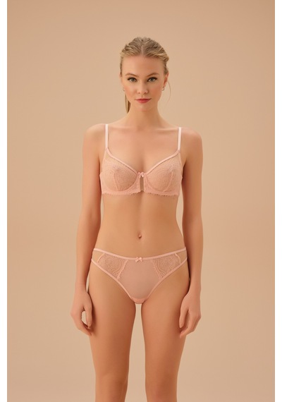 Suwen Laurel Slip Külot St4410601077 Pembe