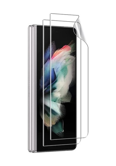 Samsung Galaxy Z Flip 6 Uyumlu Ön+arka Body Şeffaf Ultra Koruyucu