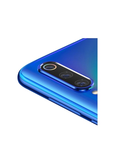 Ally Xiaomi MI CC9-CC9E - MI A3 Kamera Koruma Metal Lens + Kırılmaz Cam Mavi