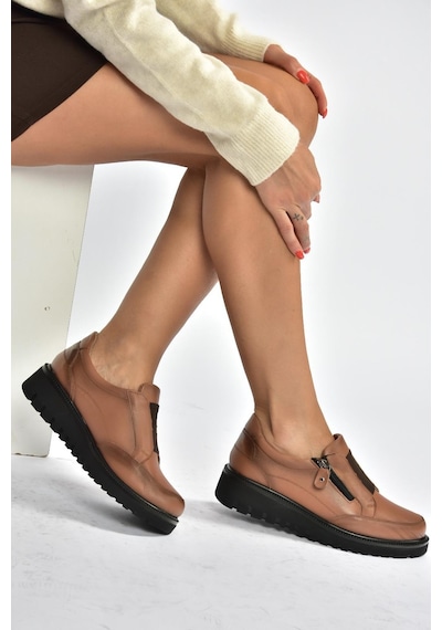 Fox Shoes U555040503 Taba Hakiki Deri Comfort Ortopedik Taban Günlük Kadın Ayakkabı Taba-hakiki Deri Fox Shoes U555040503 Taba Hakiki Deri Comfort Ortopedik Taban Günlük Kadın Ayakkabı Taba-hakiki Deri