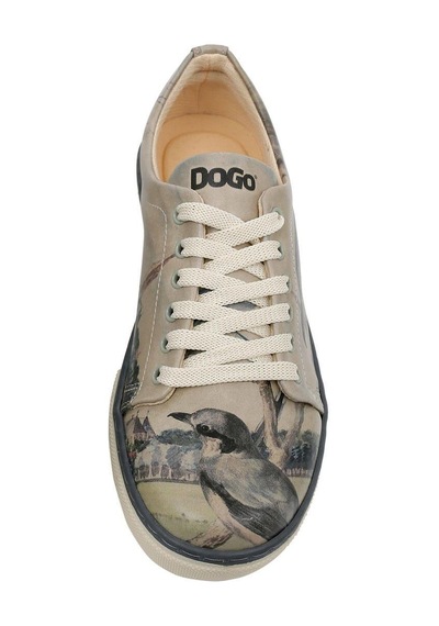 Kadın Vegan Deri Çok Renkli Sneakers - Birds Of The Castle Tasarım