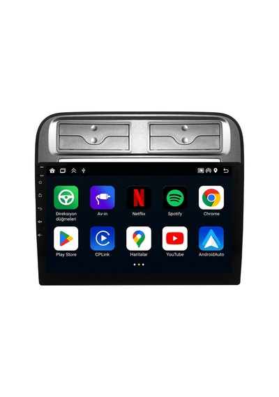 Fiat Punto 2006-2012 Android Multimedya Carplay Android Auto Navigasyon 10gb Ram 256gb Pro 9"