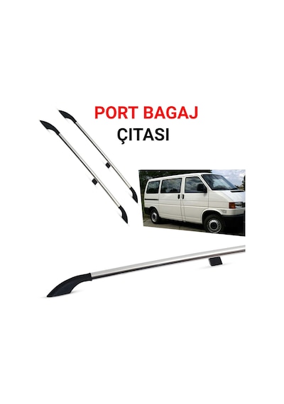 T4 Uzun Şase 1999 2000 2001 2002 Portbagaj Tavan Çitası Gri