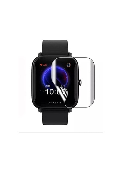 Amazfit Bip U Pro 40mm Ekran Koruyucu Tam Kaplama Tpu Film 2 Adet