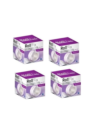 Roll Fix Esnek Flaster 5 CM x 5 M 4 Adet