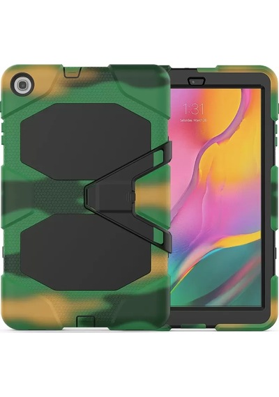 Hmngoakkllby Samsung Uyumlu Galaxy T510 Tab A 10.1 Kılıf Griffin Tablet Kapak - Kamuflaj Akllhmng