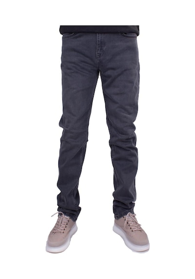 Twister Martin 744-02 Gri Normal Bel Normal Paça Erkek Jeans Pantolon Gri