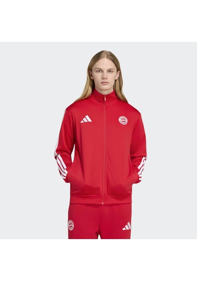 Adidas Fc Bayern Muenchen Dna Erkek Kırmızı Ceket Kg2569