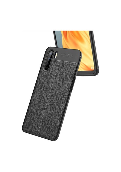 Oppo A91 Kilif Deri Desenli Kamera Çikintili Kalite Silikon 446589824