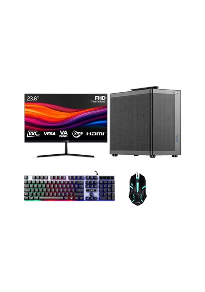 Turbox TX8492 i5-12400F 16 GB 512 GB M2 NVMe SSD RTX3050 24.5" Free Dos Masaüstü Oyuncu Bilgisayarı