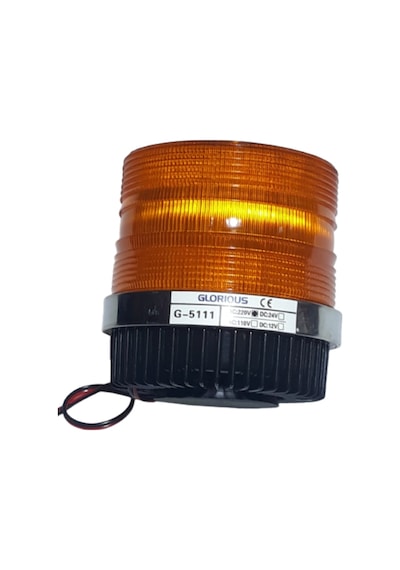 Ledli İkaz Lambası 220V Ac Sarı
