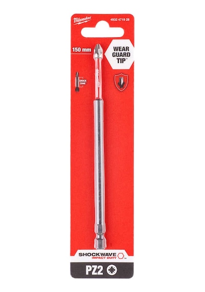 Milwaukee Shockwave Bits Uç Pz2 150mm. - T4932471928
