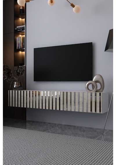 180dhdtda6btg Aden Duvara Monte Pleksi Desenli Tv Sehpası Beyaz-traverten-gümüş 180dhdtda6btg Aden Duvara Monte Pleksi Desenli Tv Sehpası Beyaz-traverten-gümüş