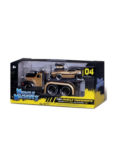 Muscle Machines Taşıyıcı Ve Araç Set 1/64 04 59051