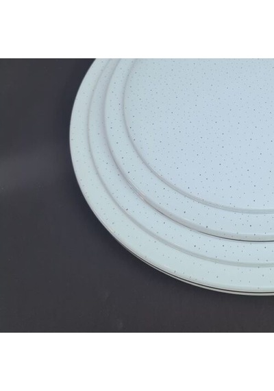 45w Dekoratif Desenli Armatür Sıva Üstü Katmer Beyaz