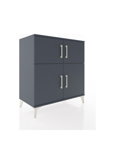 Hyperion Şifonyer 4 Raflı 4 Kapaklı 88x44x96 Antrasit-antrasit Antrasit Hyperion Şifonyer 4 Raflı 4 Kapaklı 88x44x96 Antrasit-antrasit Antrasit