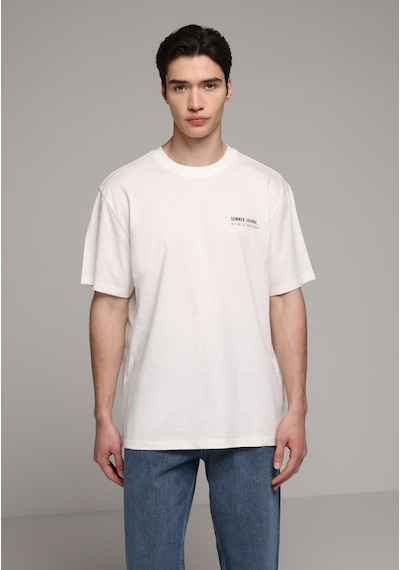Colin's Colins Comfort Fit Yuvarlak Yaka Düz Erkek Beyaz Kısa Kol Tişört Cl1079374 Q1.v2 Ofw
