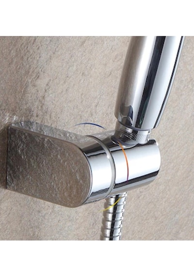 Banyo Duş Askı Aparatı L Mafsal Krom