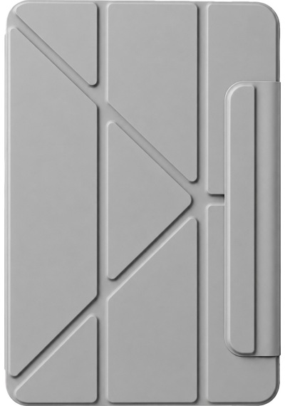 Apple Uyumlu iPad 2025 10.9 10.nesil A16 Edz Manyetik Standlı Tablet Kılıfı - Gri Diğer