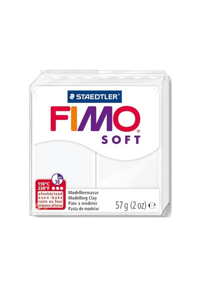 Staedtler Modelleme Kili Fımo Soft Beyaz 8020-0 07
