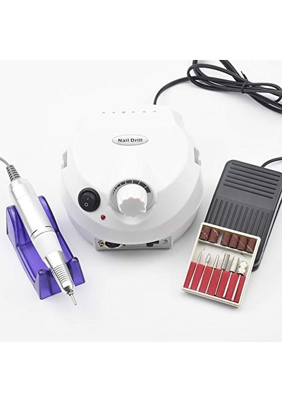 Manikür Pedikür Makinesi Profesyonel 25000 Rpm Elektrikli Freze Tırnak Parlatıcı Törpü 3 Farklı Renk Seçeneği