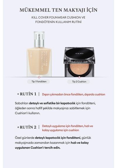 Clio Kill Cover Founwear Foundation SPF30 4 Ginger
