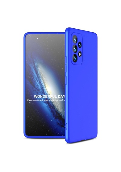 Galaxy Uyumlu A53 5g Kılıf Zore Ays Kapak Mavi