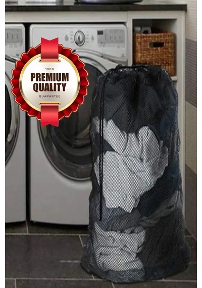 1 Adet Siyah Lüx Perde Ve Çamaşır Yıkama Filesi Ipli 60x80 Cm Battal Boy Tr Diğer
