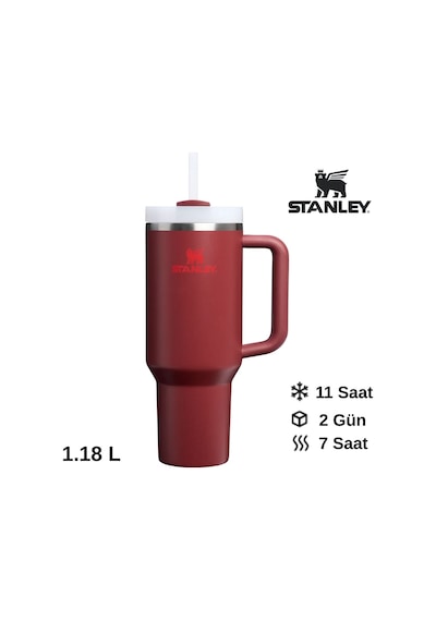 Stanley Quencher H2.o Flowstate Tumbler Pipetli Termos 1.18l Pipetli Matara Bordo