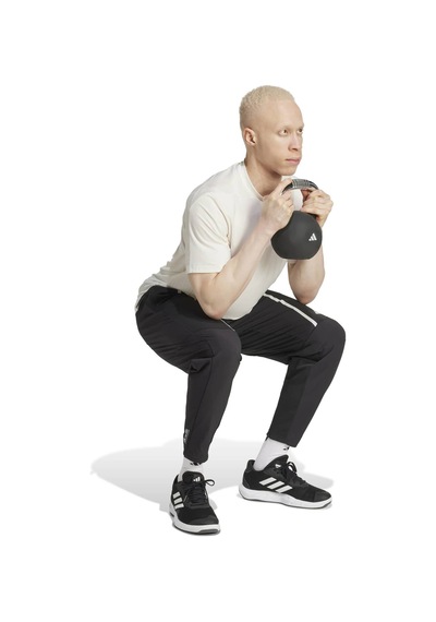 Black/whıte Adidas Erkek Günlük Tek Alt D4t Ps Pant Jı8224 Siyah