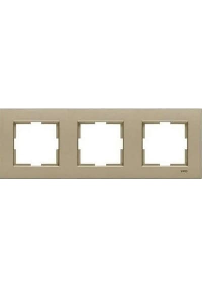 Viko Novella Bronz Üçlü Çerçeve - 92190623